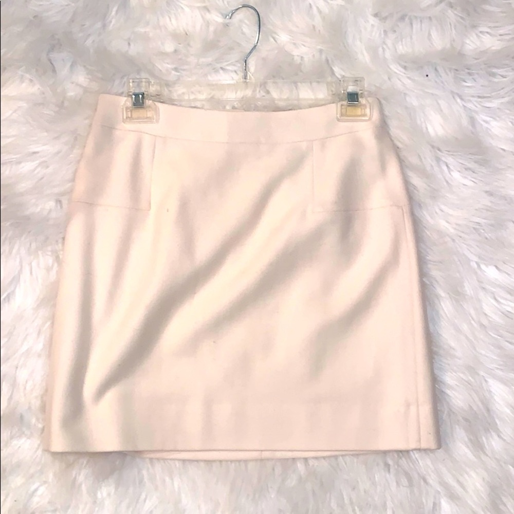 Cream skirt